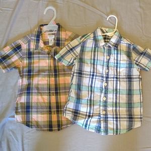 BOYS S/S BUTTON DOWN SZ 4